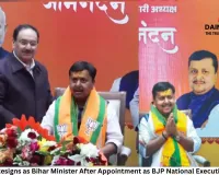 Nitin Nabin Resigns as Bihar Minister After Appointment as BJP National Executive President