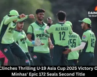  Pakistan Clinches Thrilling U-19 Asia Cup 2025 Victory Over India: Minhas' Epic 172 Seals Second Title