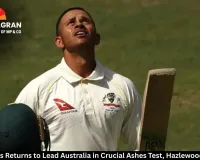 Pat Cummins Returns to Lead Australia in Crucial Ashes Test, Hazlewood Ruled Out