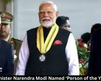 Prime Minister Narendra Modi Named ‘Person of the Year 2025’
