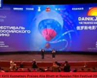 Russian Actor Kirill Kuznetsov Praises Alia Bhatt at Russian Film Festival 2025, Jokes About ‘Fearing’ Ranbir Kapoor