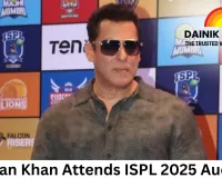 Salman Khan Attends ISPL 2025 Auction, Jokes About Introducing New Talent