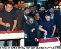 Salman Khan Rings in 60th Birthday with Star-Studded Party Amid Heavy Security