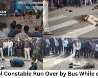 Shahdol Constable Run Over by Bus While on Duty; Family Alleges Foul Play as Police Probe Driver