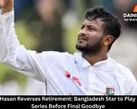  Shakib Al Hasan Reverses Retirement: Bangladesh Star to Play Full Home Series Before Final Goodbye