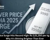  Silver Price Surge Hits Record High: Rs 2,01,250 per kg in 2025 – Why It's Shining Brighter Than Ever