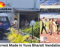 Sixth Arrest Made in Yuva Bharati Vandalism Case; SIT Inspects Stadium as Opposition Steps Up Protest