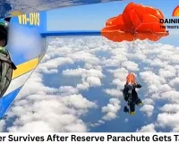 Skydiver Survives After Reserve Parachute Gets Tangled in Plane Wing in Australia