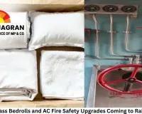 Raipur to Follow Chennai Model: Sleeper Coaches to Offer Bedrolls; AC Coaches to Feature Advanced Fire Detection