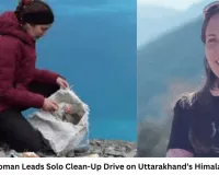 Spanish Woman Leads Solo Clean-Up Drive on Uttarakhand’s Himalayan Peaks, Removes Over 200 kg of Waste