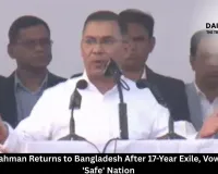 Tarique Rahman Returns to Bangladesh After 17-Year Exile, Vows to Build 'Safe' Nation