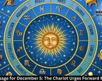 Tarot Message for December 5: The Chariot Urges Forward Movement