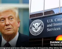 Trump Suspends Immigration and Green Card Processing from 19 Nations Following White House Attack