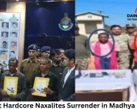 Two Last Hardcore Naxalites Surrender in Madhya Pradesh; Police Declares MMC Zone Completely Eliminated, Fight Continues in Chhattisgarh