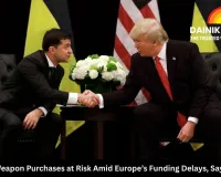 Ukraine’s Weapon Purchases at Risk Amid Europe’s Funding Delays, Says Zelensky