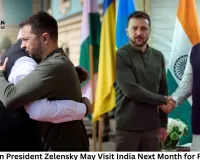 Ukrainian President Zelensky May Visit India Next Month for First Time