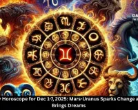  Your Weekly Horoscope for Dec 1-7, 2025: Mars-Uranus Sparks Change and Neptune Brings Dreams