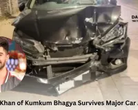 Zeeshan Khan of Kumkum Bhagya Survives Major Car Accident: Actor Escapes Unhurt; Vehicle Completely Damaged, Police Complaint Filed