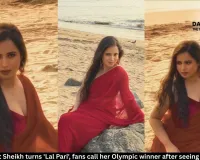 Actress Aayat Sheikh turns 'Lal Pari', fans call her Olympic winner after seeing her cuteness