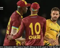 Aiden Markram's Unbeaten 86 Powers South Africa to 1-0 Lead in T20 Series vs West Indies