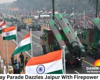 Army Day Parade Dazzles Jaipur With Firepower Display; Martyr’s Mother Taken Ill During Medal Ceremony