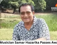 Assam Musician Samar Hazarika Passes Away at 75