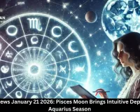 Astrology News January 21 2026: Pisces Moon Brings Intuitive Depth to Social Aquarius Season