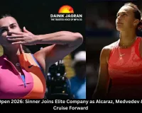 Australian Open 2026: Sinner Joins Elite Company as Alcaraz, Medvedev & Sabalenka Cruise Forward