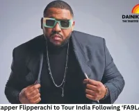 Bahraini Rapper Flipperachi to Tour India Following ‘FA9LA’ Success