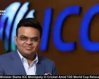  Bangladesh Minister Slams ICC Monopoly in Cricket Amid T20 World Cup Relocation Dispute