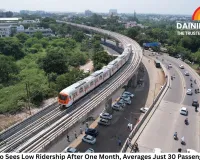 Bhopal Metro Sees Low Ridership After One Month, Averages Just 30 Passengers per Trip