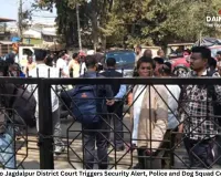 Bomb Threat to Jagdalpur District Court Triggers Security Alert, Police and Dog Squad Conduct Search