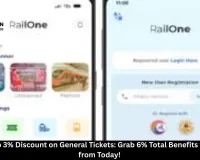 RailOne App 3% Discount on General Tickets: Grab 6% Total Benefits via R-Wallet from Today!