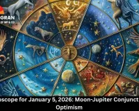 Daily Horoscope for January 5, 2026: Moon-Jupiter Conjunction Brings Optimism