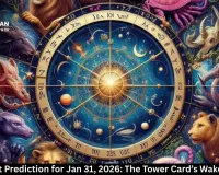 Daily Tarot Prediction for Jan 31, 2026: The Tower Card’s Wake-Up Call