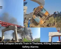 Deadly Crane Collapse Derails Train in Thailand, Killing Dozens and Raising Safety Alarms