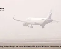 Dense Fog, Snow Disrupt Air Travel and Daily Life Across Northern and Central India