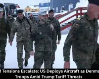 Greenland Tensions Escalate: US Deploys Aircraft as Denmark Sends Troops Amid Trump Tariff Threats