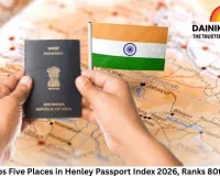India Climbs Five Places in Henley Passport Index 2026, Ranks 80th Globally