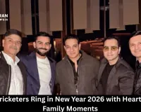  Indian Cricketers Ring in New Year 2026 with Heartwarming Family Moments
