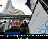 Indian Markets Surge as Trump’s ‘Board of Peace’ and Tech Earnings Spark Bullish Rally