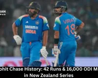 Kohli & Rohit Chase History: 42 Runs & 16,000 ODI Milestones in New Zealand Series