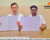 Kutai Mulawarman Kingdom Signs Key MoU with Indian Entrepreneur Dr. Bhargav Mallappa