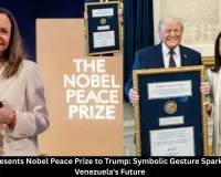  Machado Presents Nobel Peace Prize to Trump: Symbolic Gesture Sparks Debate on Venezuela's Future