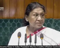 Middle Class Income Rises in India: President Murmu Credits Inflation Control and Reforms