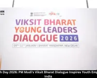 National Youth Day 2026: PM Modi's Viksit Bharat Dialogue Inspires Youth Empowerment in India