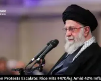 Iran Inflation Protests Escalate: Rice Hits ₹470/kg Amid 42% Inflation Surge