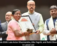 Padma Awards 2026: Late Actor Dharmendra, Alka Yagnik, and Rohit Sharma Honored in Latest List
