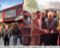 Pakistan Defence Minister Faces Backlash After Inaugurating ‘Fake’ Pizza Hut Outlet in Sialkot