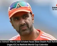 Ravichandran Ashwin Warns ODI Cricket Faces Slow Death Post Rohit-Kohli Era, Urges ICC to Rethink World Cup Calendar